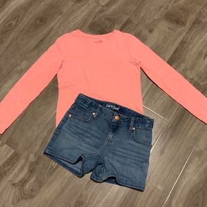 Cat & Jack Shirt and Short Set